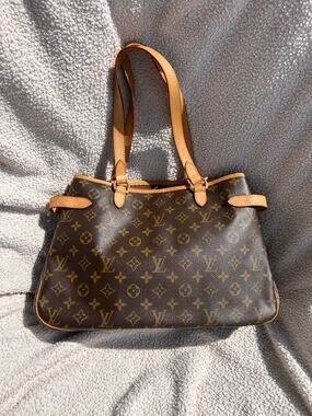 Louis Vuitton Monogram Brown Batignolles Horizontal Shoulder Bag